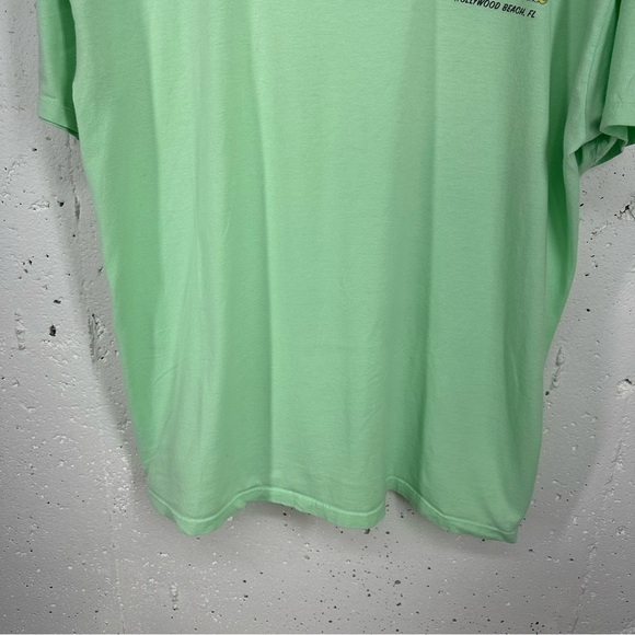 Margaritaville XL Mint Green It’s 5 O’Clock Somewhere Hollywood Beach FL T-Shirt - Picture 6 of 11